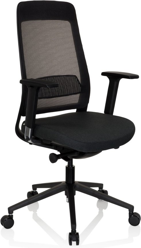 CHIARO T1 BLACK - Profi Bürostuhl Schwarz