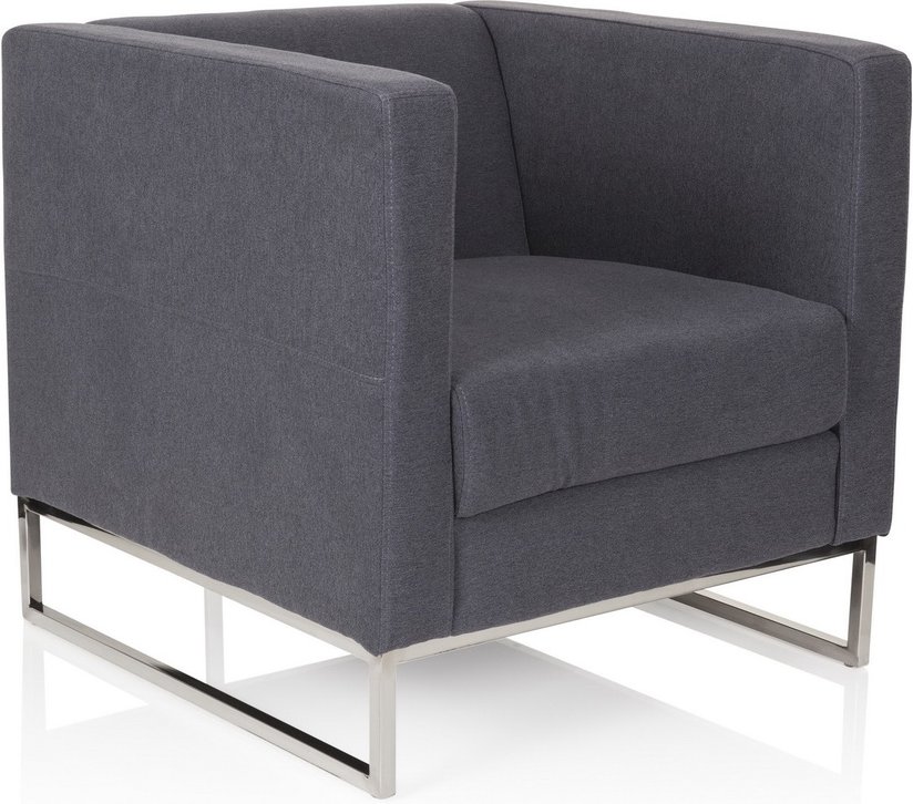 BARBADOS | 1-Sitzer - Polstersessel Dunkelgrau