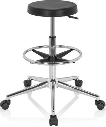 TOP WORK 14 I - Drehhocker Schwarz