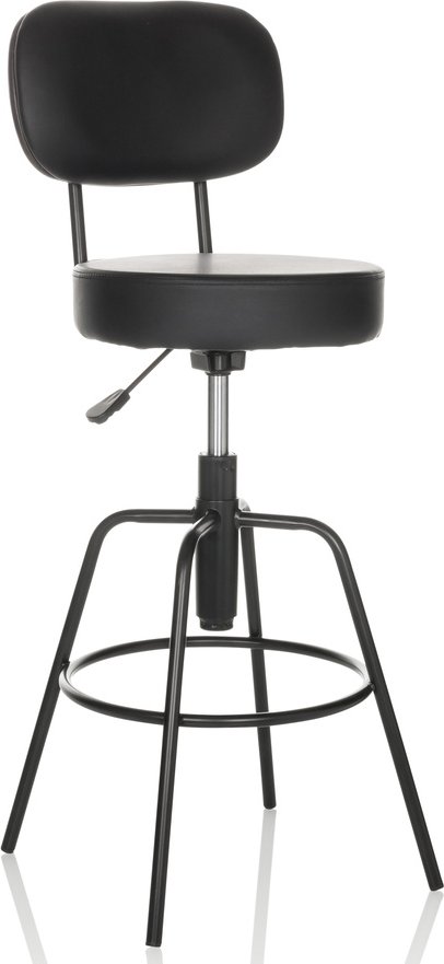 DISC HIGH - Barhocker Schwarz