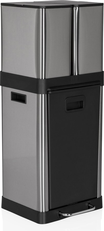 CLEAN 3 | 32L - Mülleimer Silber