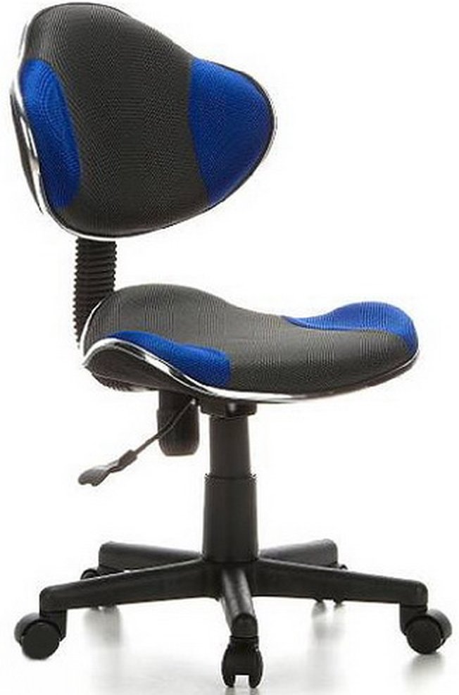 KIDDY GTI-2 - Kinderdrehstuhl Grau / Blau