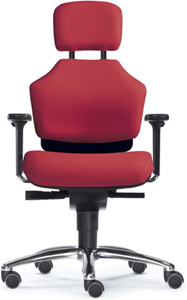 ZERO 51 - High End Bürostuhl Rot Stoff