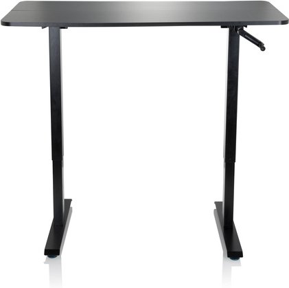 STAND CR - Stehschreibtisch Schwarz