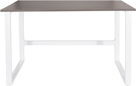 WORKSPACE LIGHT I | 120x60 - Schreibtisch Grau / Weiß