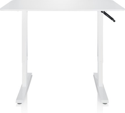 STAND CR - Stehschreibtisch Weiß