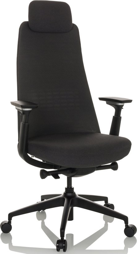 YUCANO - Profi Bürostuhl Schwarz