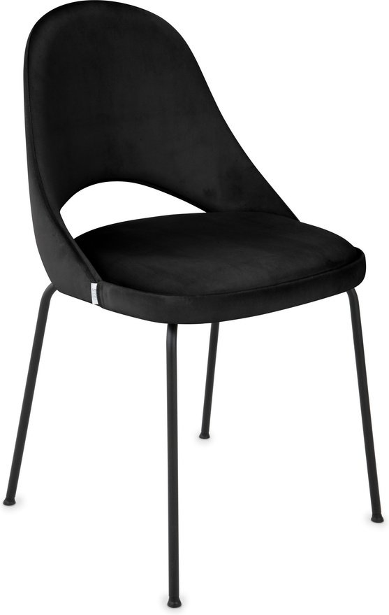 COSTA BLACK - Vierfußstuhl Schwarz