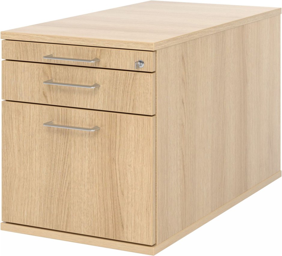 SIGNA TC20 BS - Rollcontainer Eiche Bügelgriff Metall