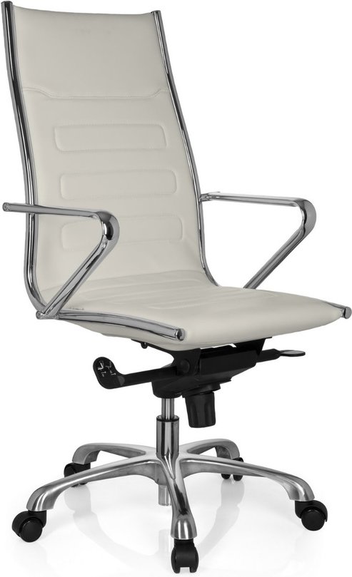 PARIBA III - Profi Chefsessel Cremeweiß