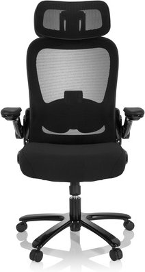 INSTRUCTOR SW I PRO | Stoff/Netz - XXL Drehstuhl Schwarz