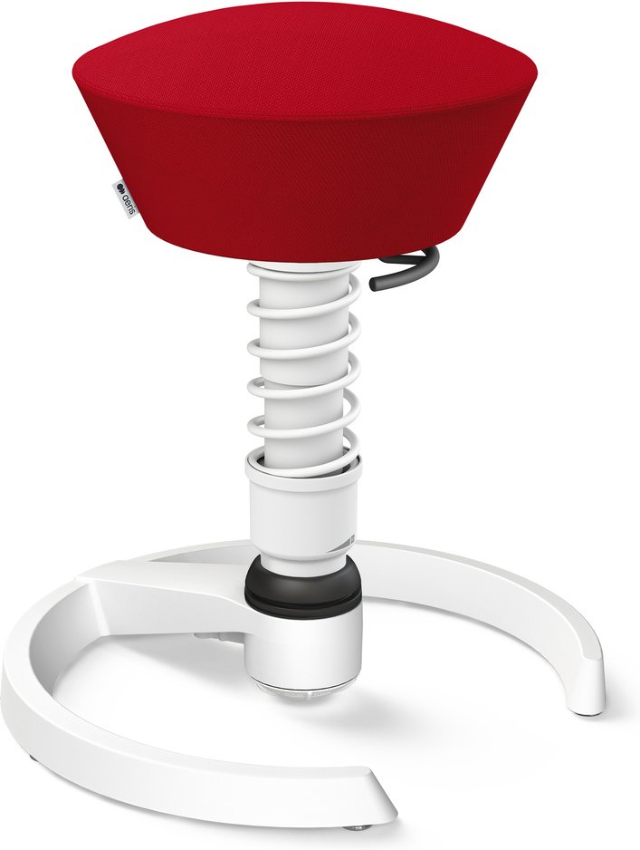 AERIS SWOPPER MIT GLEITER - Swopper Standard Wollmischung Rot Gestell Weiß