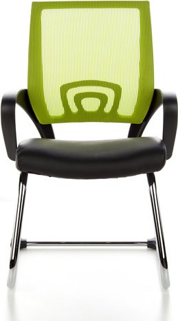 VISTO NET V - Freischwinger Schwarz / Grün