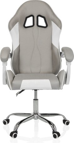 GAMEBREAKER W03 - Gamingstuhl Grau/Weiß