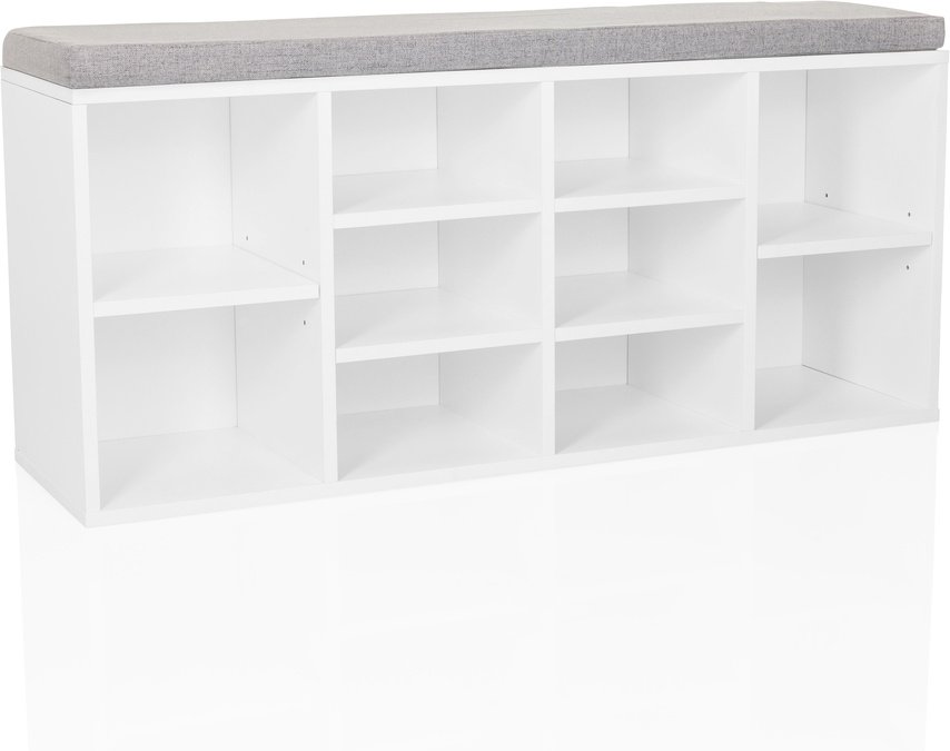 Thumbnail - ESTHA 10 - Schuhschrank Weiß