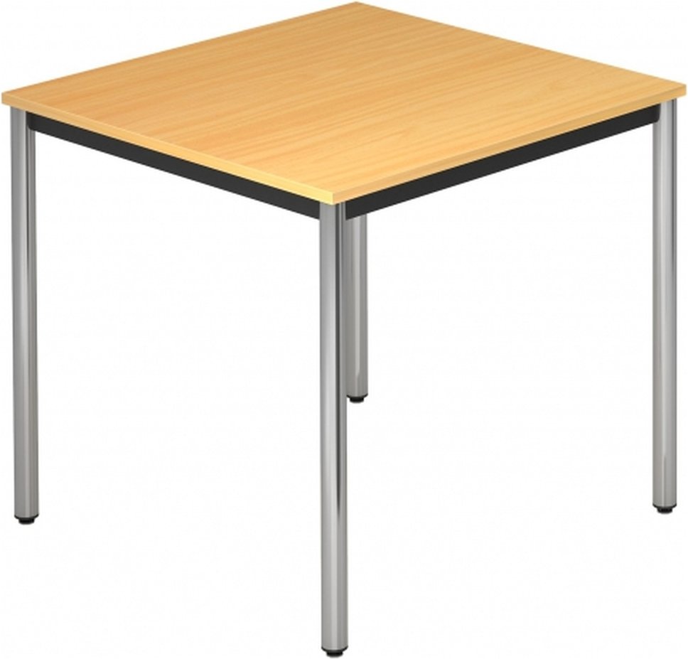 Thumbnail - DORAN DR08 C - Buche 80 x 80 mit Rund-Rohr/Chrom