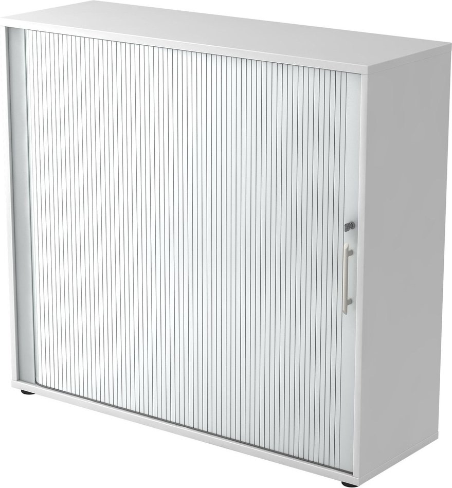 BETA 1733S | Rollladenschrank | 3 OH - Weiß Relinggriff Kunststoff