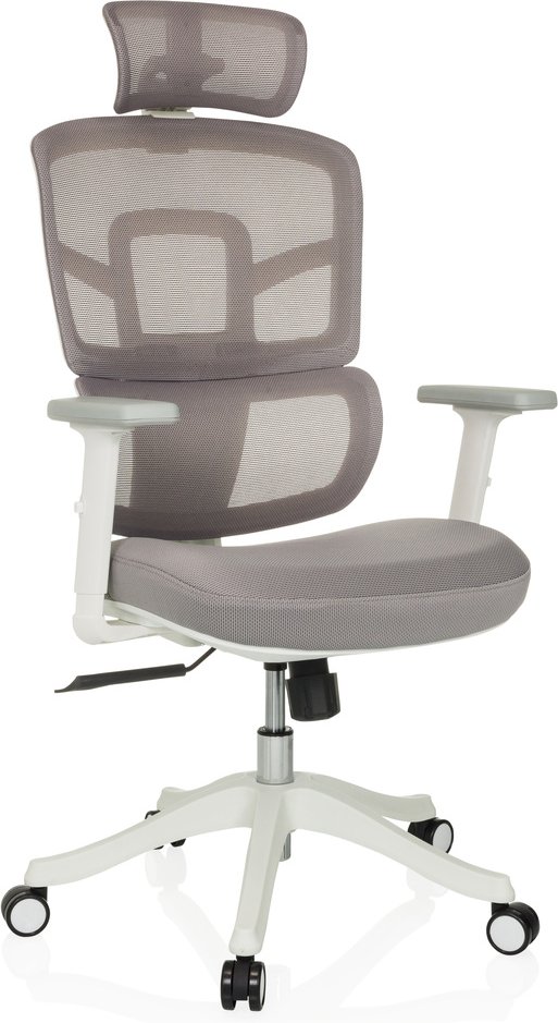 ERGOMY I W - Profi Bürostuhl Grau