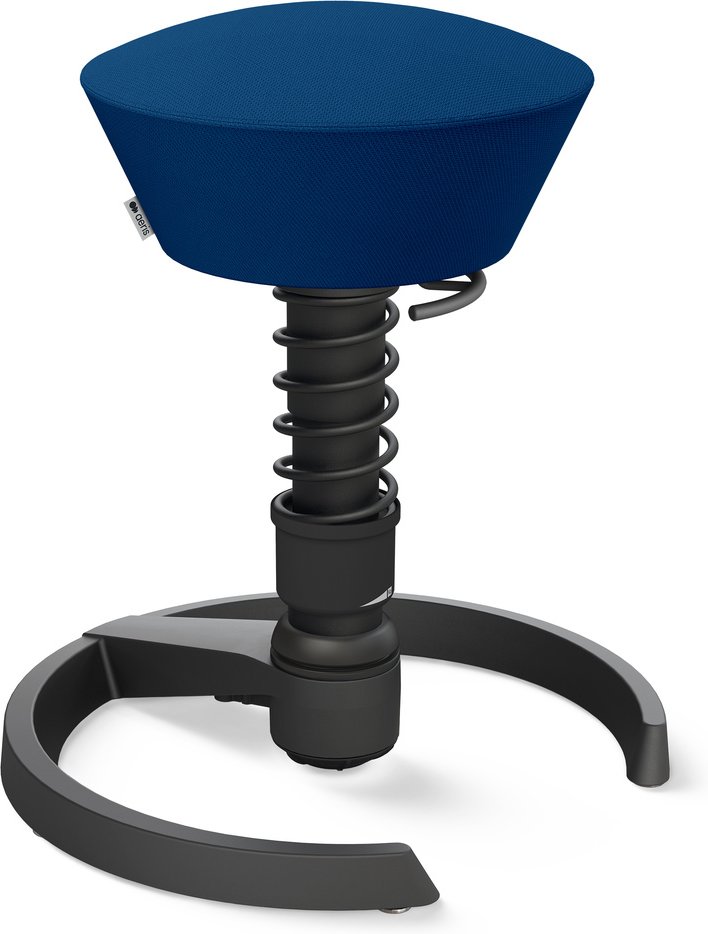 AERIS SWOPPER MIT GLEITER - Swopper Standard Wollmischung Blau Gestell Schwarz