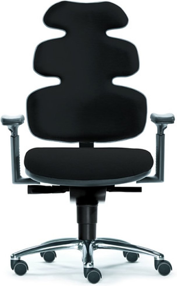 ZERO 54 - High End Bürostuhl Schwarz mittel mit Stoff Gernot-M. Steifensand Stoff