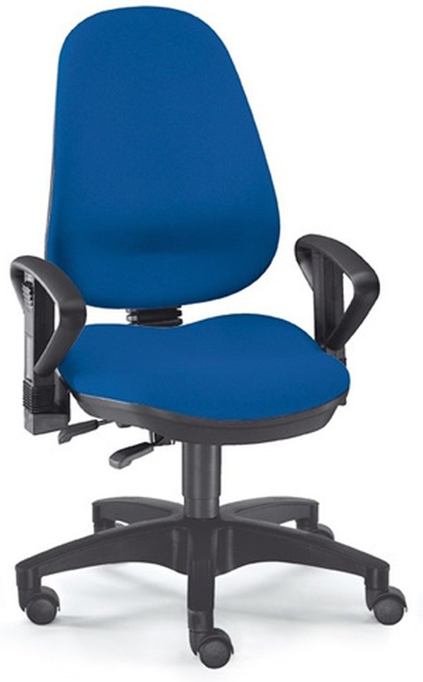ZERO 30 - Profi Bürostuhl Stoff Royalblau