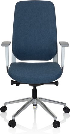 CHIARO T4 WHITE - Profi Bürostuhl Blau