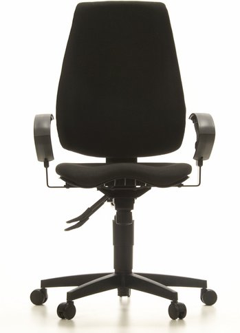 SYDNEY PRO - Profi Bürostuhl Schwarz Stoff