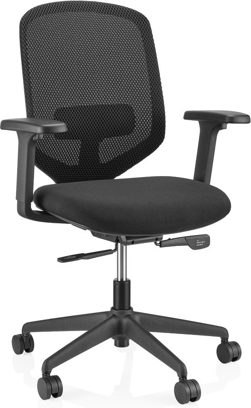 Delvia - Profi Bürostuhl Schwarz