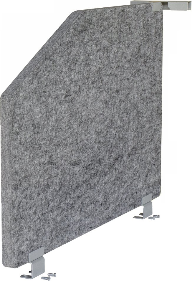 ARS 1 | Akustik-Mittelwand | Grau meliert - Zubehör Grau meliert