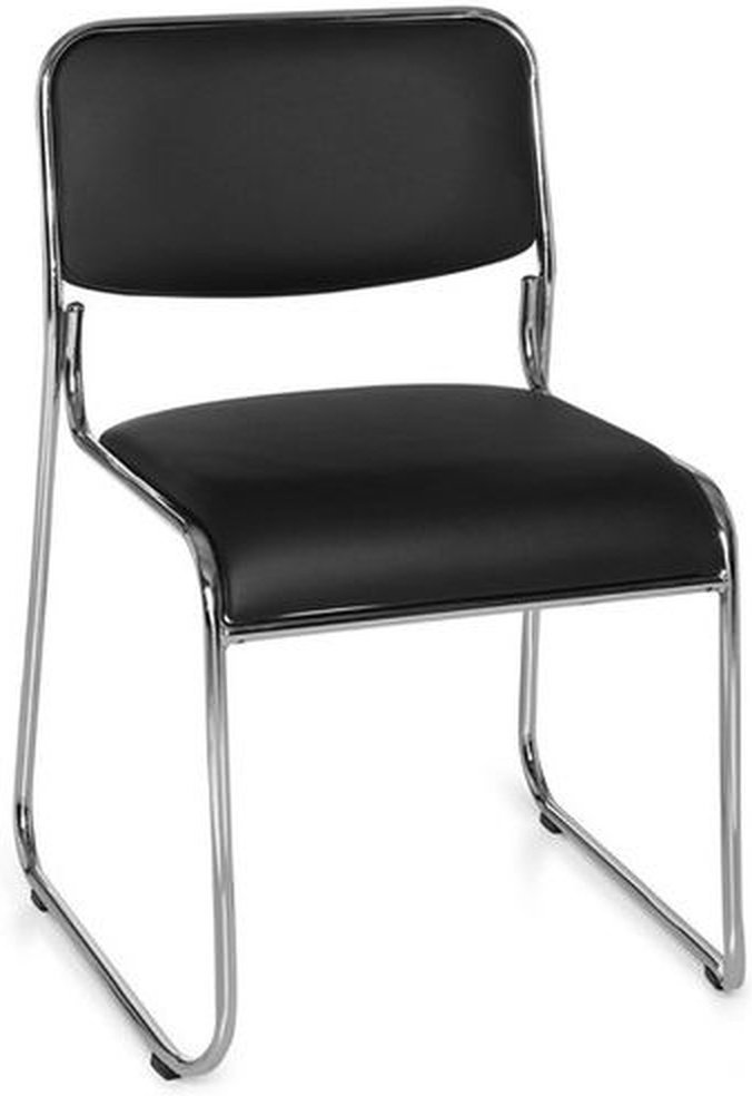 KOLTA - Besucherstuhl Konferenzstuhl Schwarz