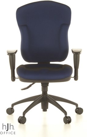 WELLPOINT 30 K2 - Profi Bürostuhl Blau Stoff