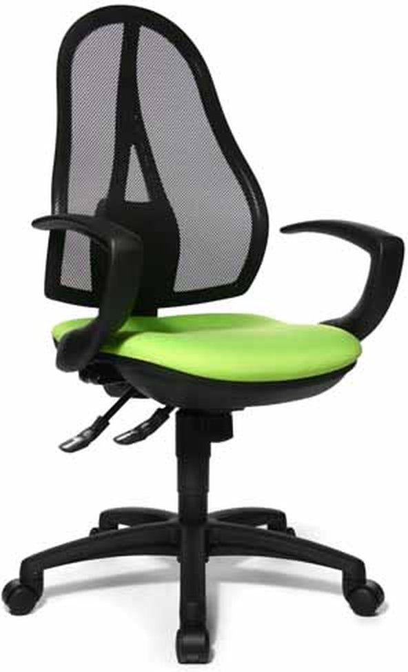 Open Point SY AL.Q3 - Profi Bürostuhl Grün Stoff