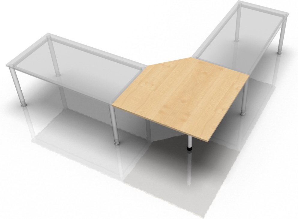 RT12 - Trapezplatte 120x120 Ahorn