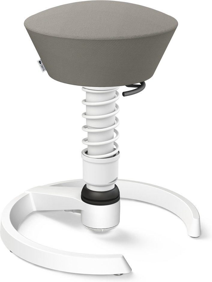 AERIS SWOPPER MIT GLEITER - Swopper Standard Wollmischung Grau Gestell Weiß