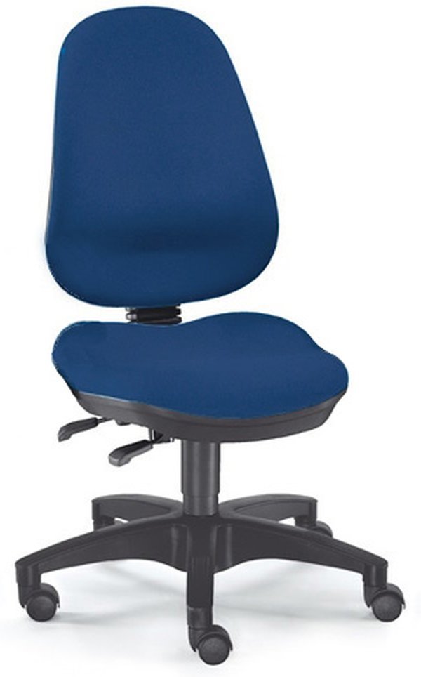 ZERO 30 - Profi Bürostuhl Blau Stoff