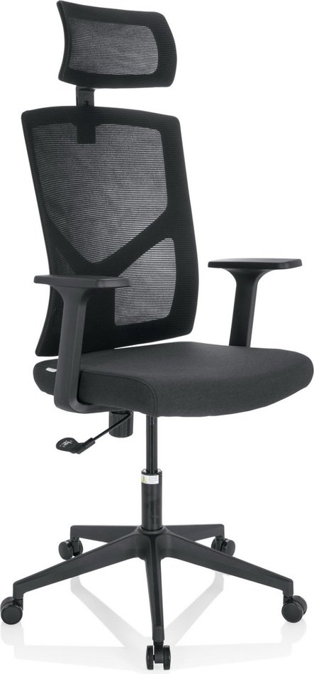 BRETON B - Home Office Bürostuhl Schwarz