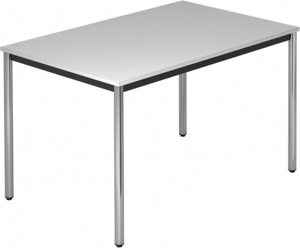 Thumbnail - DORAN DR12 C - Grau 120 x 80 mit Rund-Rohr/Chrom