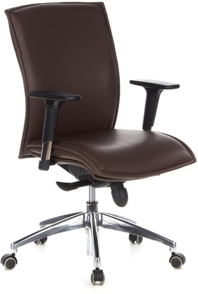 MURANO 10 - Luxus Chefsessel Dunkelbraun