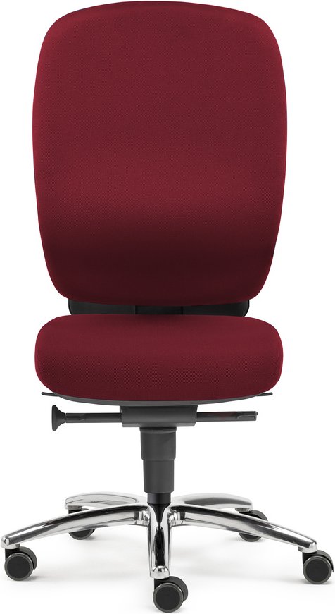 ZERO L15 - High End Bürostuhl Bordeaux Stoff