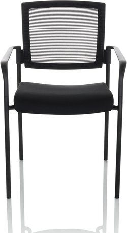 MEET B - Besucherstuhl Konferenzstuhl Schwarz