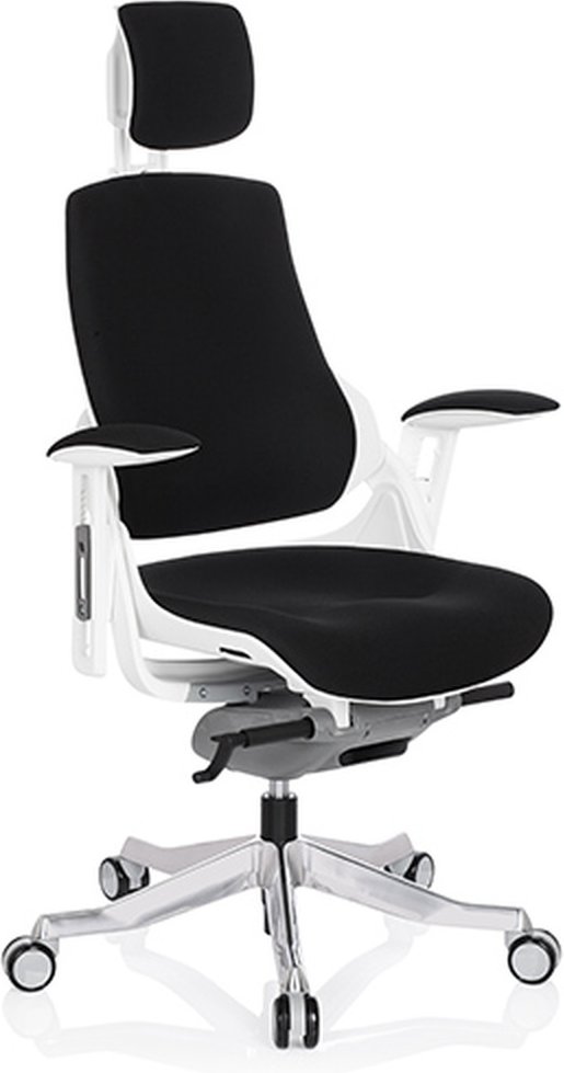 SPEKTRE | Stoff - Profi Bürostuhl Schwarz