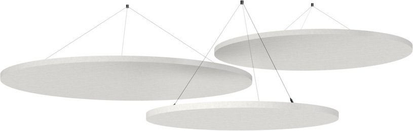 ADSRB1 | Akustik-Deckensegel | rund - Zubehör Weiß