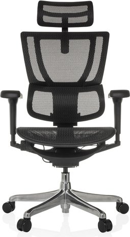 ERGOHUMAN SLIM ULTRA GEN2 | Netz - Luxus Chefsessel Schwarz