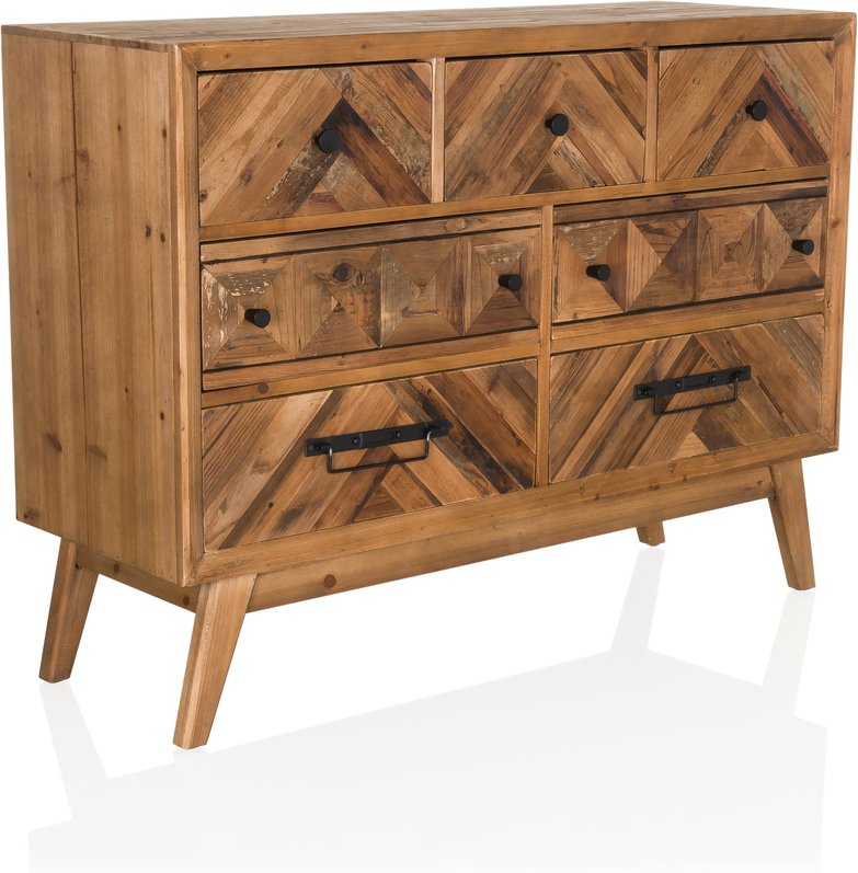 SANTJAGO WOOD XL - Sideboard Holzfarben dunkel
