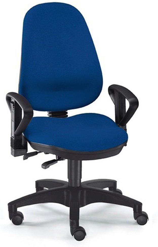 ZERO 30 - Profi Bürostuhl Blau Stoff