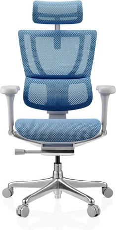 Thumbnail - ERGOHUMAN SLIM G GEN2 | Netz - Luxus Chefsessel Blau