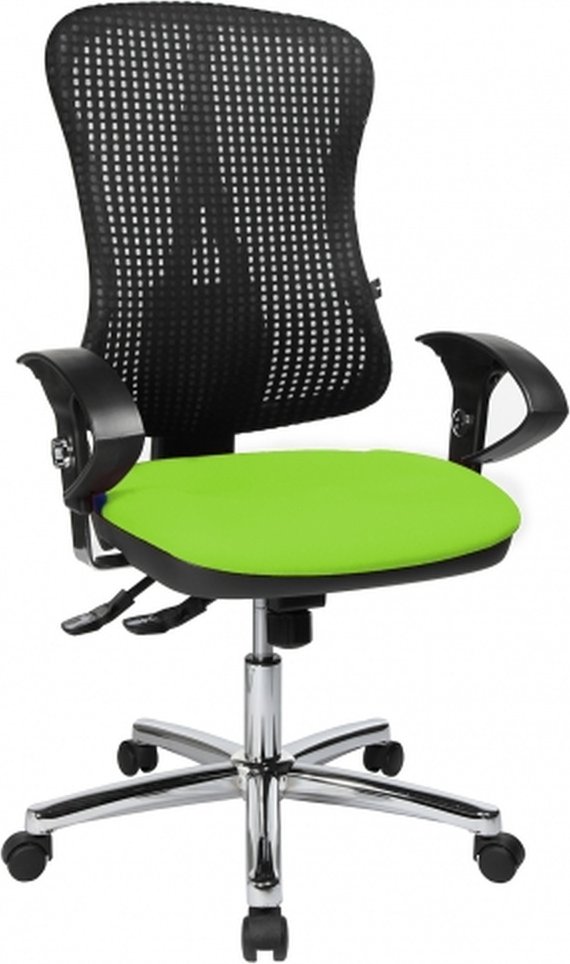 HJH SOLUTION DELUXE AL.U2 - Profi Bürostuhl Grün