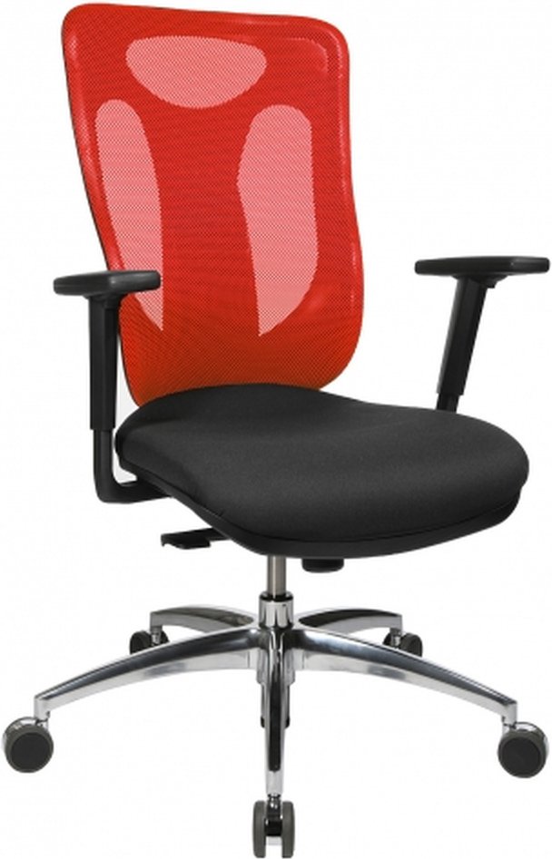 NET PRO 100 AL.TW1 - Profi Bürostuhl Rot