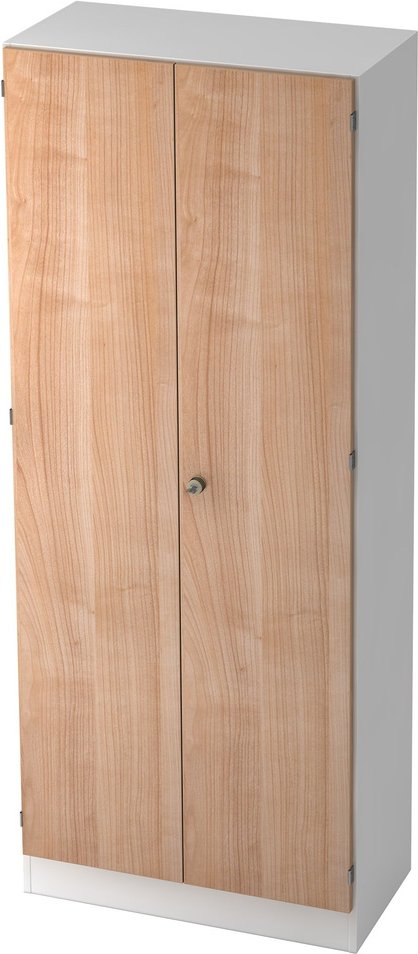 Thumbnail - SIGNA K 6100 SG - 5 OH Weiß/Nussbaum mit Knauf (abschließbar) Schrank