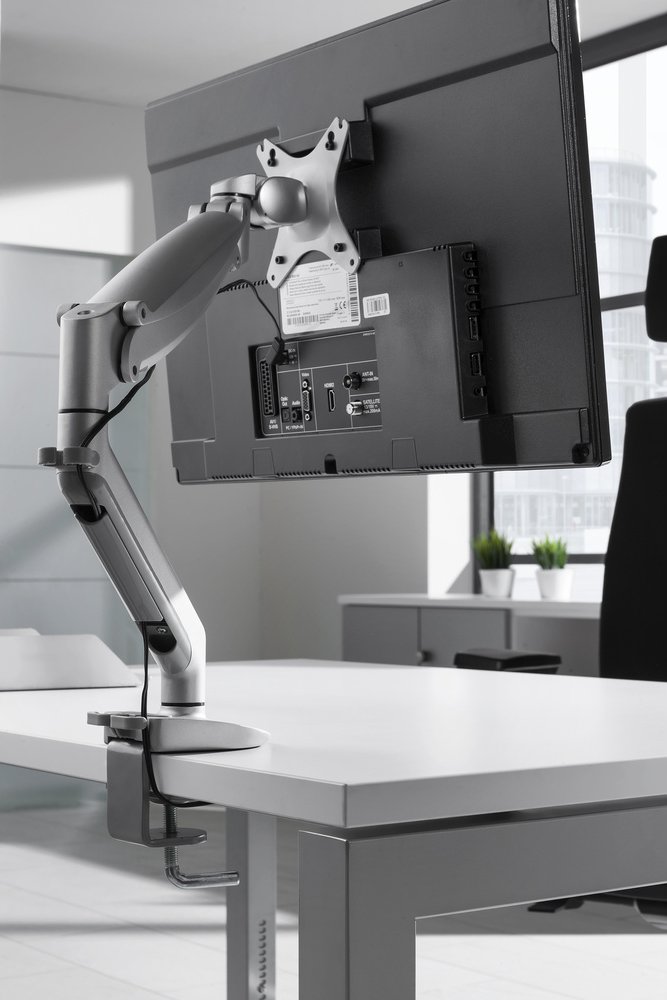 Thumbnail - CPSA | Bildschirmarm | flexibel | Silber - Zubehör Weiß